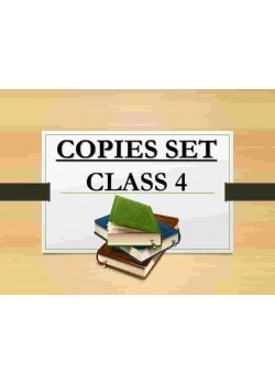 Class-4 Complete Copies Set - St Patrick's Girls School